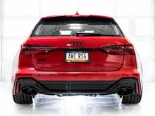 Load image into Gallery viewer, AWE Tuning 21-23 Audi C8 RS6/RS7 SwitchPath Cat-Back Exhaust - Diamond Black Tips - 3025-33776