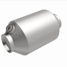 Load image into Gallery viewer, MagnaFlow Universal Catalytic Converter 2.50in C/C Spun Front OEM - 51046