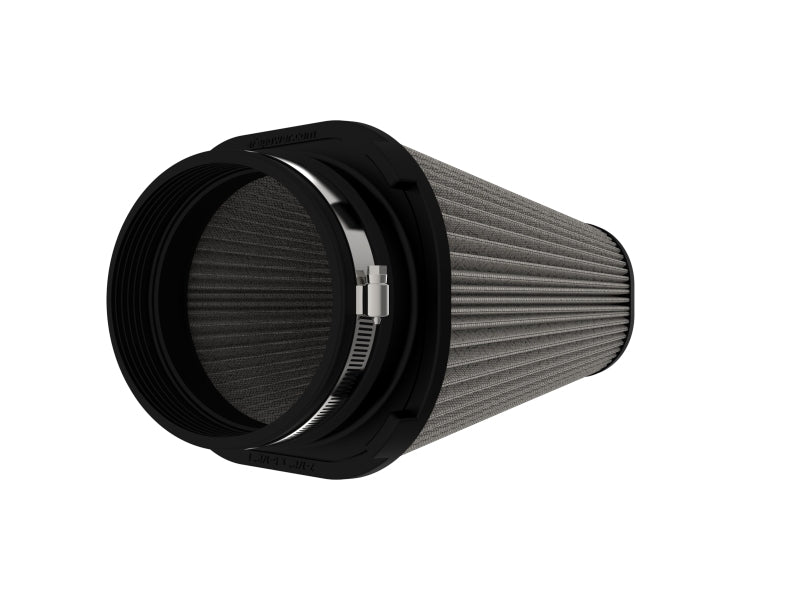 aFe Magnum FLOW Universal Pro DRY S Air Filter (7.5x5.5)in F (9.25x7.25)in B x (6x4)in T x 9in H - 24-90204D