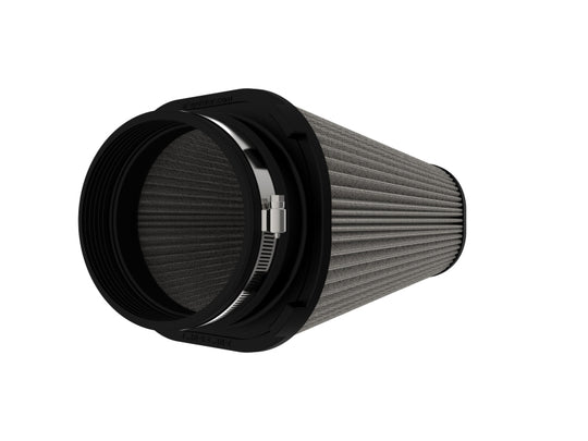 aFe Magnum FLOW Universal Pro DRY S Air Filter (7.5x5.5)in F (9.25x7.25)in B x (6x4)in T x 9in H - 24-90204D