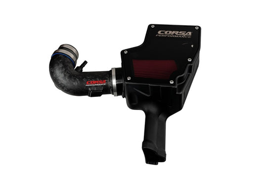 Corsa 2018-2023 Ford Mustang GT 5.0L V8 Forged Carbon Fiber Air Intake w/ DryTech 3D No Oil Filter - 44007D-MF