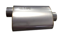 Load image into Gallery viewer, Kooks 3in Oval Center/Offset Muffler 12in Long Body Stainless Steel - MUF-018