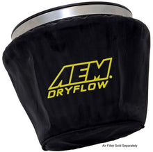 Load image into Gallery viewer, AEM Air Filter Wrap Black 7.5in Length x 5in Width x 5in Height - 1-4002