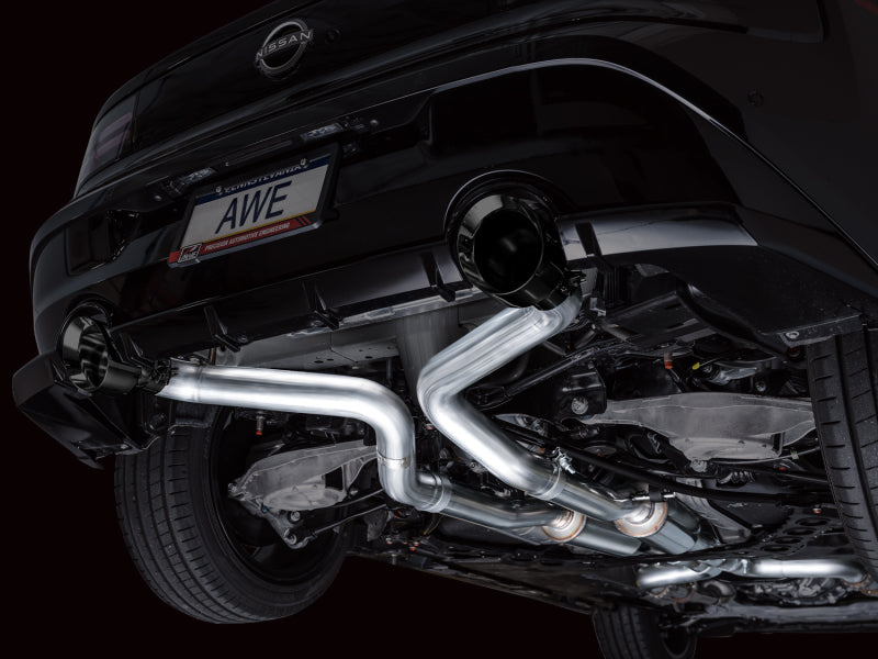 AWE Tuning 2023 Nissan Z RZ34 RWD Track Edition Cat-Back Exhaust System w/ Diamond Black Tips - 3020-33400