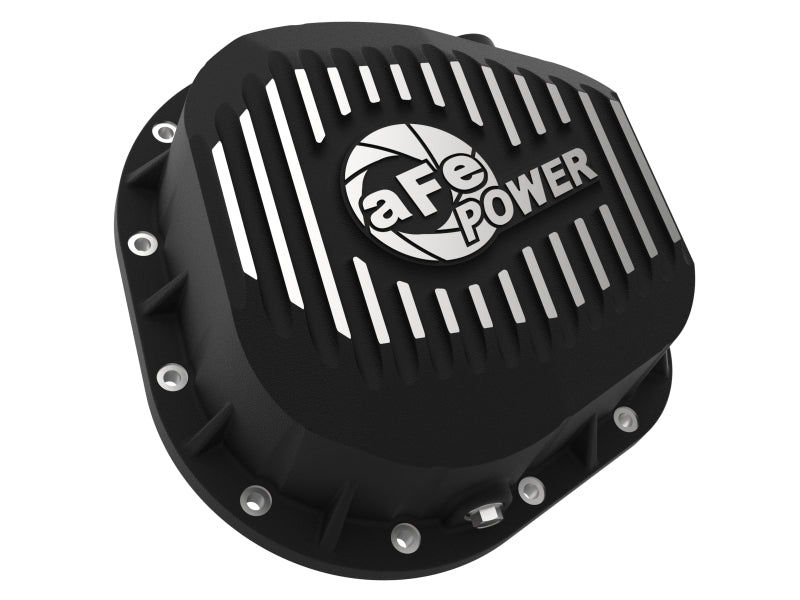 aFe Power Front/Rear Diff Cover Kit w/ Oil 17-22 Ford Diesel V8 (Dana Super 60 & Sterling 10.5-12) - 46-7704AB