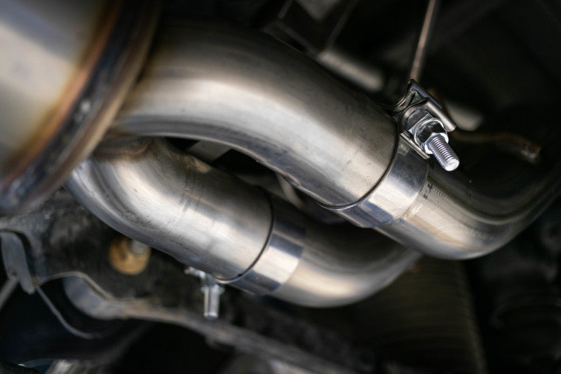 MBRP 2019 Ram 1500 5.7L (CrewCab & QuadCab ONLY) 2.5in Cat Back Dual Split Rear w/ 4.5in Tip - T304 - S5152304