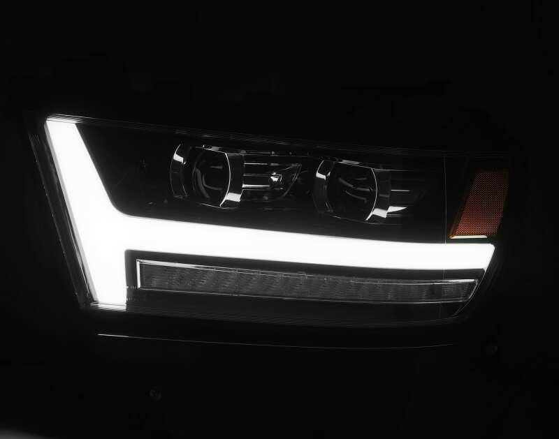 AlphaRex 19-20 Ram 1500HD PRO-Series Proj Headlight Plnk Style Blk w/Activ Light/Seq Signal/Plnk DRL - 880515