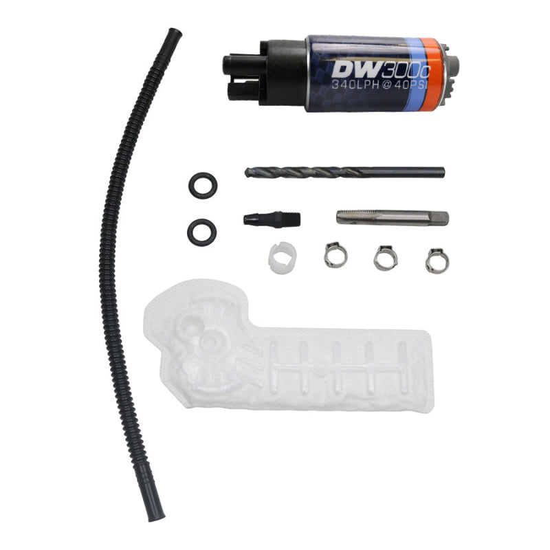 DeatschWerks 11-16 Chevy Cruze DW300C 340 LPH In-Tank Fuel Pumps w/ Install Kit - 9-307-1063