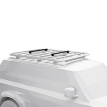 Load image into Gallery viewer, Thule Caprock Roof Platform Cargo Box Kit (Rails ONLY - Req. Caprock Platform) - Black - 611330