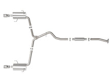 Load image into Gallery viewer, aFe Subaru Forester XT 14-18 H4-2.5L Takeda 2-1/2in to 2-1/4in 304 SS Cat-Back- Polished Tip - 49-36804-P