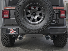 Load image into Gallery viewer, aFe Rebel Series 2.5in 409 SS Axle-Back Exhaust w/ Black Tips 2018+ Jeep Wrangler (JL) V6 3.6L - 49-48067-B