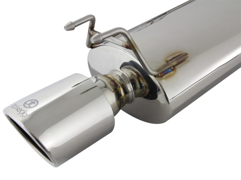 aFe Takeda Exhaust 304SS Dual Cat-Back w/ Polished Tips 13-17 Honda Accord LX/EX/EX-L Sedan L4 2.4L - 49-36605