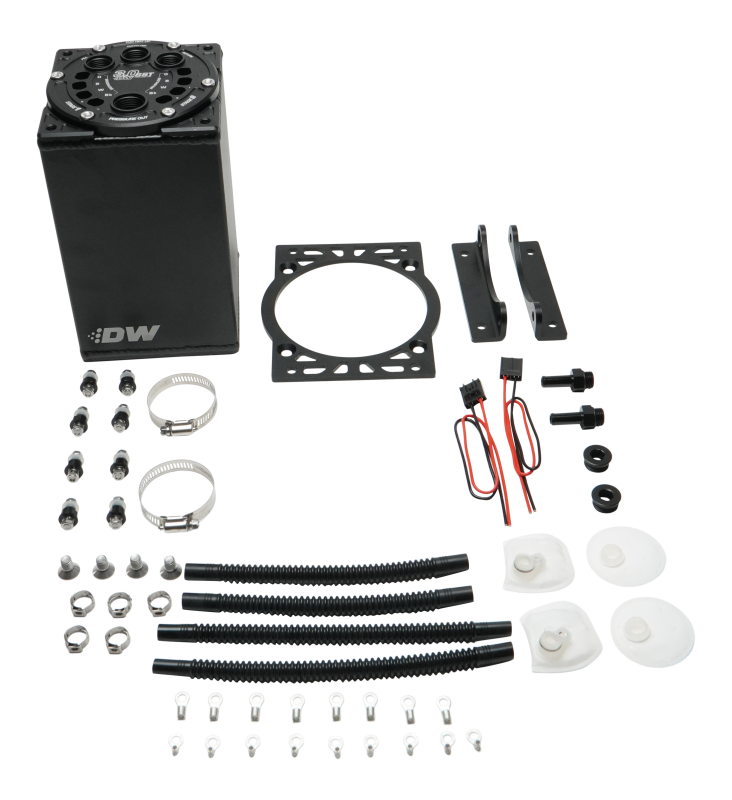 DeatschWerks 3.0L Staged Surge Tank w/o Pumps - 6-000-30ST