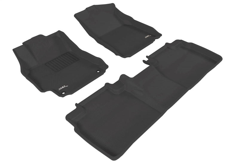 3D MAXpider 12-14 Toyota Camry / Camry Hybrid Kagu Black Full Set - L1TY08601509