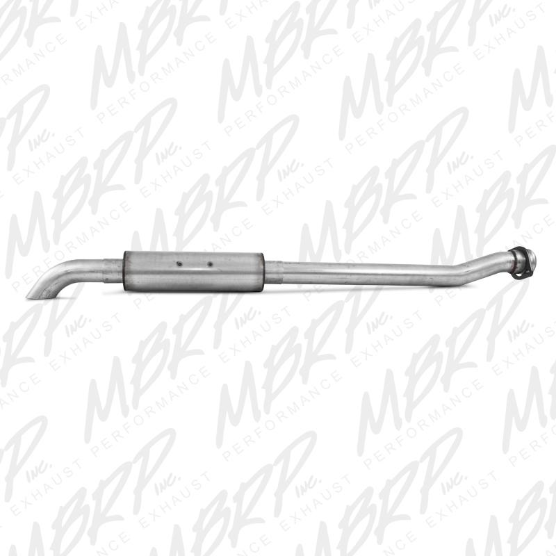 MBRP 11-12 Ford F-150 SVT Raptor 6.2L EC-SB/CC-SB 3.5in Cat Back Single Turn Down Alum Exhaust - S5242AL