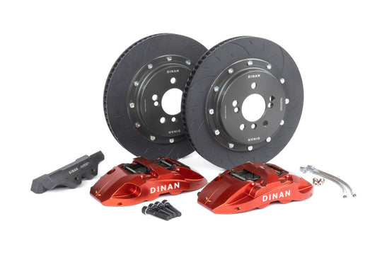 Dinan 14-16 BMW 228i Front Big Brake Kit - 370x32mm 4 Piston - Red - D290-1006-R