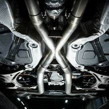 Load image into Gallery viewer, Stainless Works 18-19 Dodge Durango 6.4L Legend Catback Exhaust w/ Black Tips - DUR18CBL-B
