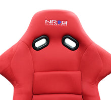 Load image into Gallery viewer, NRG FRP Bucket Seat (Red Cloth) - Large - FRP-300RD