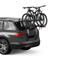 Load image into Gallery viewer, Thule OutWay Platform-Style Trunk Mount Bike Rack w/Raised Platform (Up to 2 Bikes) - Silver/Black - 993005