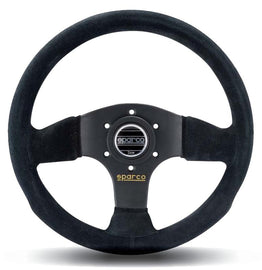 Sparco Steering Wheel 300 Suede Black - 015P300SN