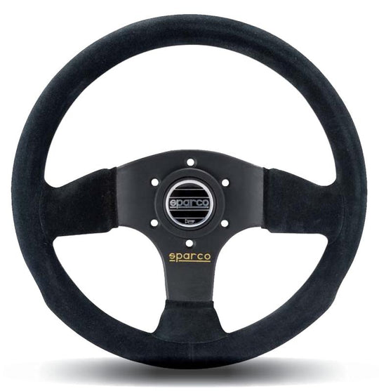 Sparco Steering Wheel 300 Suede Black - 015P300SN