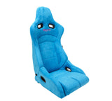 NRG Prisma Lab Reclinable Bucket Racing Seat - Pair (Blue) - RSC-710 L/R-BL