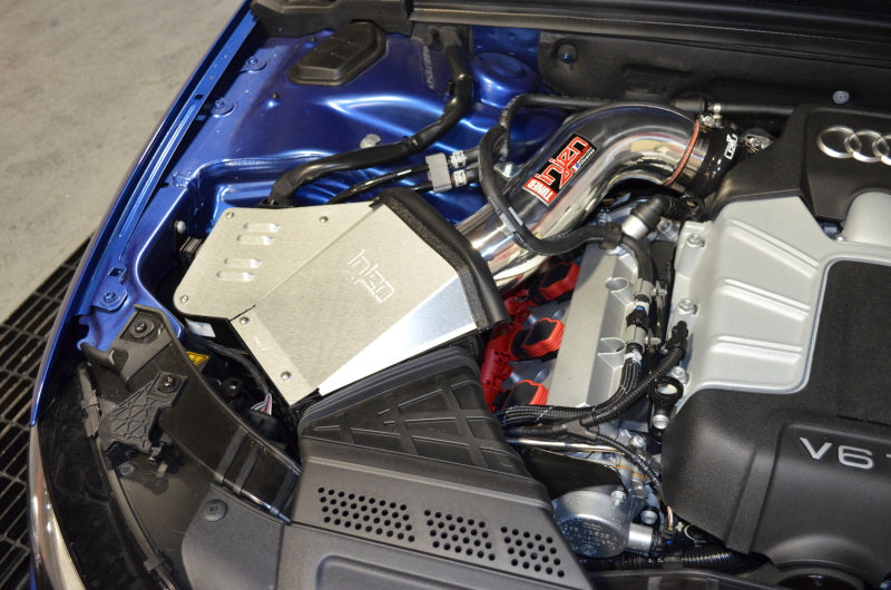 Injen 2015 Audi B8/S4 3.0L TFSI Supercharged Polished Short Ram Intake w/MR Technology & Heat Shield - SP3081P