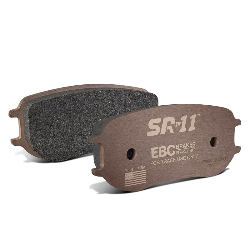 EBC Racing Porsche 718 Cayman GT4 Clubsport (PFC Brakes) SR-11 Sintered Race Rear Brake Pads - DP8082.20SR11
