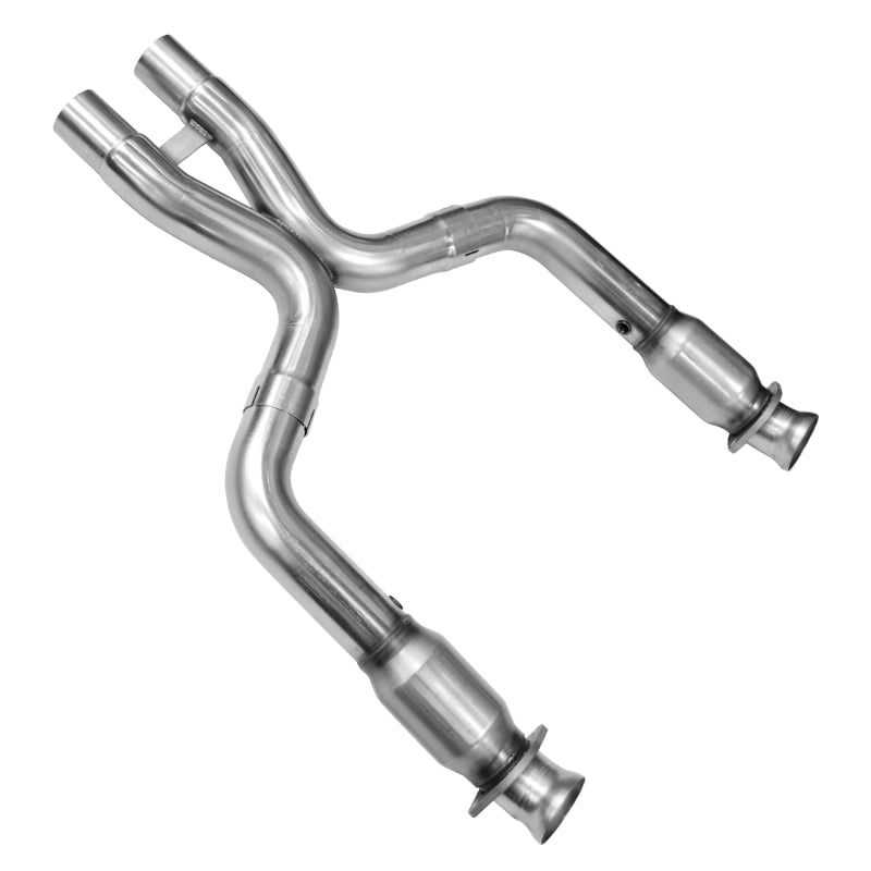 Kooks 11-14 Ford Shelby GT500 5.4L / 5.8L 4V 3in x 2 3/4in OEM GREEN Cat SS X-Pipe Kooks HDR Req - 11423300