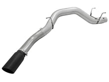 Load image into Gallery viewer, aFe MACHForce XP 5in DPF-Back SS Exhaust Dodge RAM 13-14 6.7L (td) Mega Cab w/ Black Tip - 49-42039-B