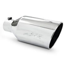Load image into Gallery viewer, MBRP Universal Tip 8in O.D. Rolled End 4in inlet 18in length T304 - T5128