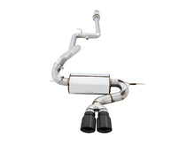 Load image into Gallery viewer, AWE Tuning Ford Focus ST Touring Edition Cat-Back Exhaust - Resonated - Diamond Black Tips - 3020-33040