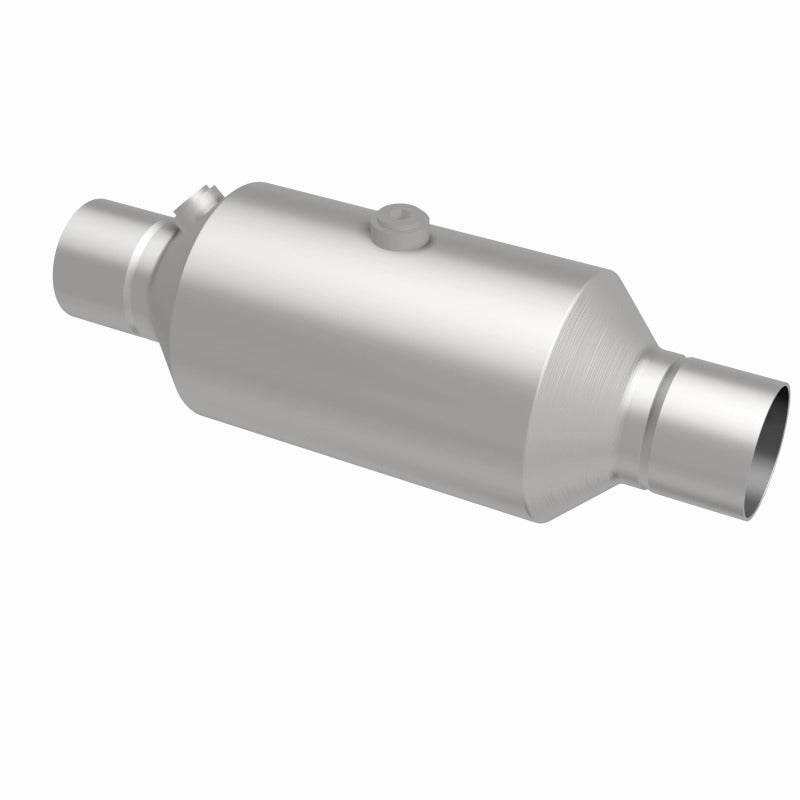 MagnaFlow 2.50 w/dual O2 5in. Spun Universal Converter - 79316