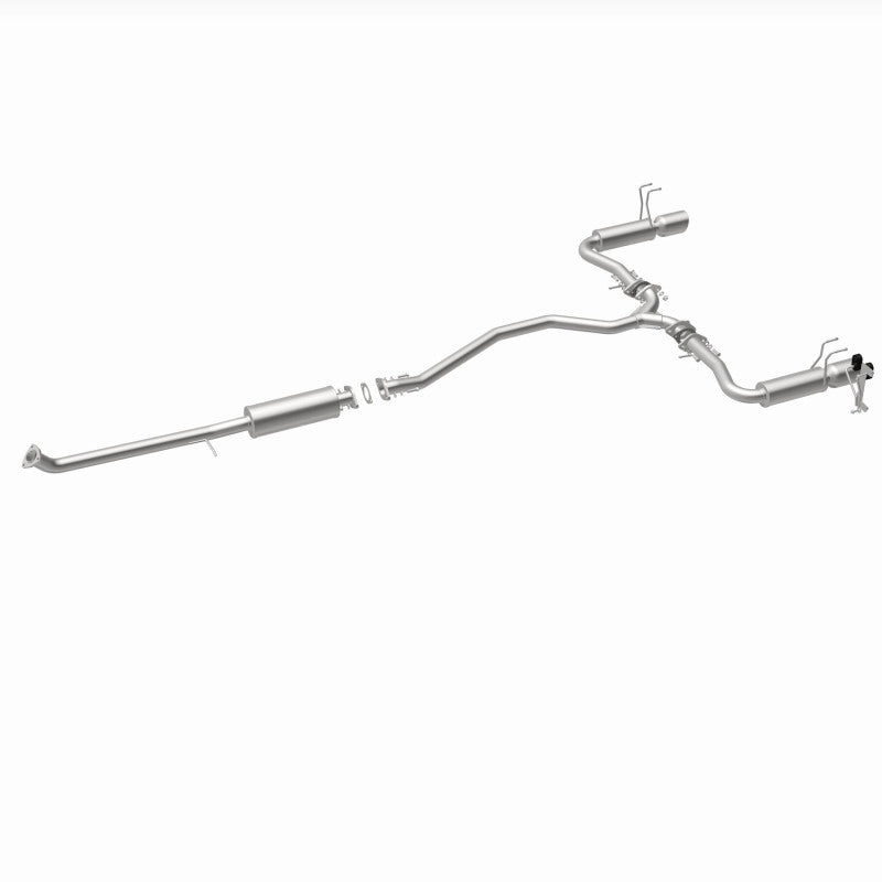 MagnaFlow 16-18 Honda Civic L4 2.0L Street Series Cat-Back Exhaust w/ Polished Tips - 19313