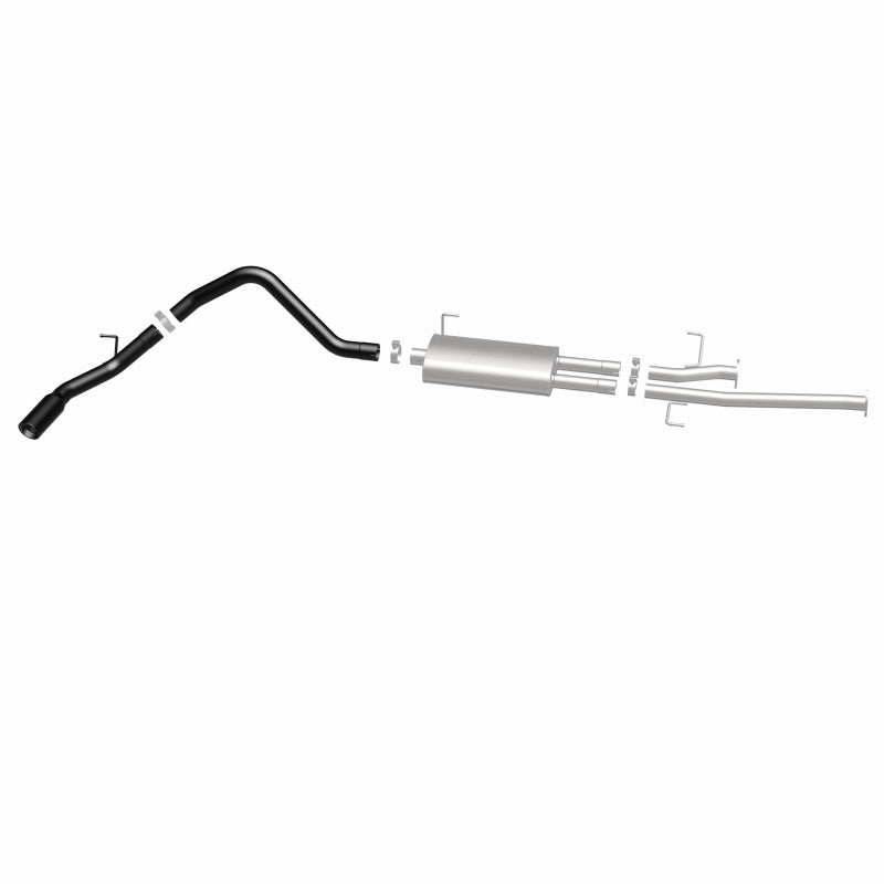 MagnaFlow Cat-Back Exhaust 09-13 Toyota Tundra V8 5.7L 3in SS Black Tip Single Side Exit - 15368