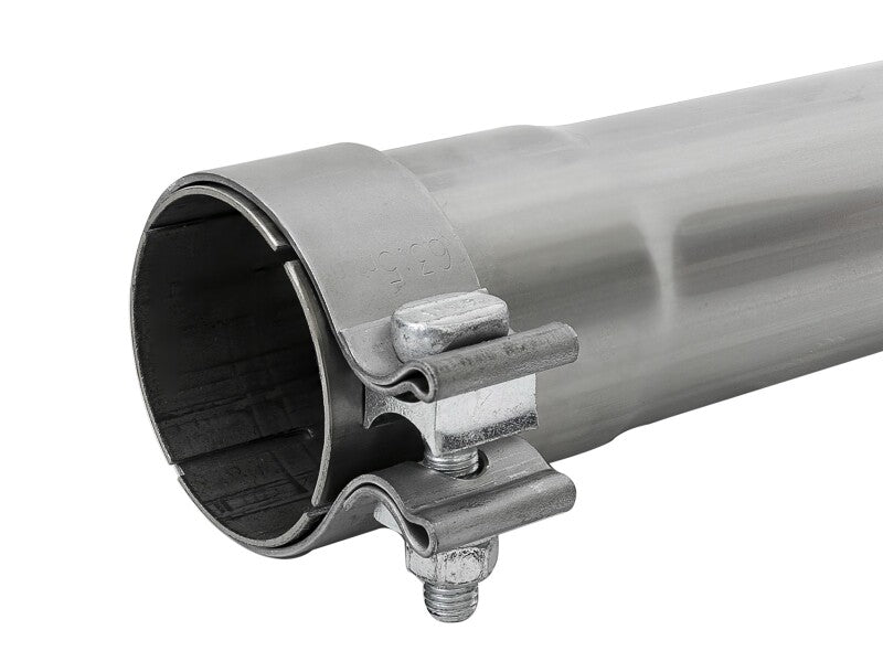 aFe MACH Force-Xp 304 SS Resonator Delete 3in Inlet/Outlet x 3in Dia x 16in L - 49M10007