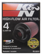 Load image into Gallery viewer, K&amp;N Universal Air Filter (4in. Flange / 6in. Base OD / 4-5/8in. Top OD / 6in. Height) - RE-0850