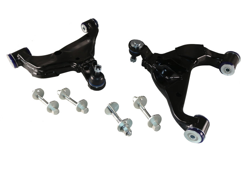 SuperPro 05-15 Toyota Hilux 4WD Adjustable Control Arm Kit - TRC472