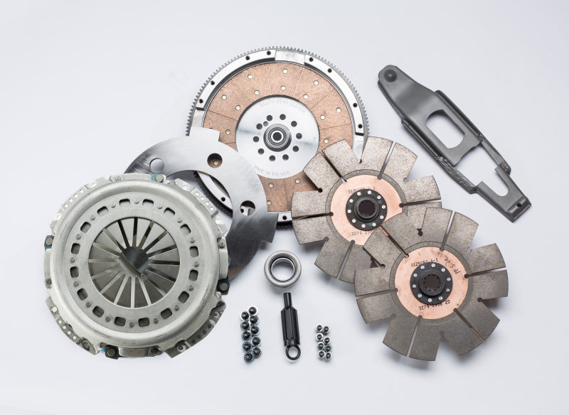 South Bend Clutch 99-03 Ford 7.3L Powerstroke ZF-6 SFI Comp Dual Disc Clutch Kit (3600lb Load) - FDDC3600-6