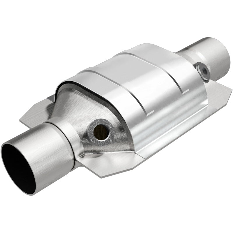 MagnaFlow Universal Catalytic Converter 2.5 Dual O2 Boss FED - 94166
