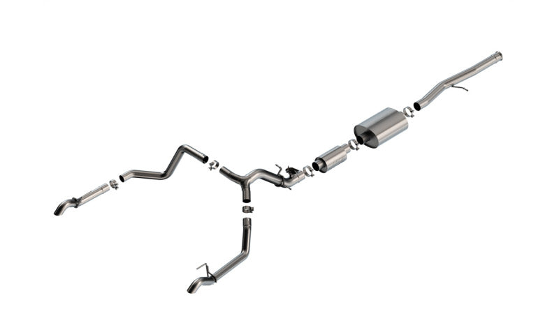 Borla 2024 Chevrolet/GMC 1500 ZR2 & AT4X 6.2L V8 4WD 4DR S-TYPE Catback Exhaust w/ Turndown Tips - 141003