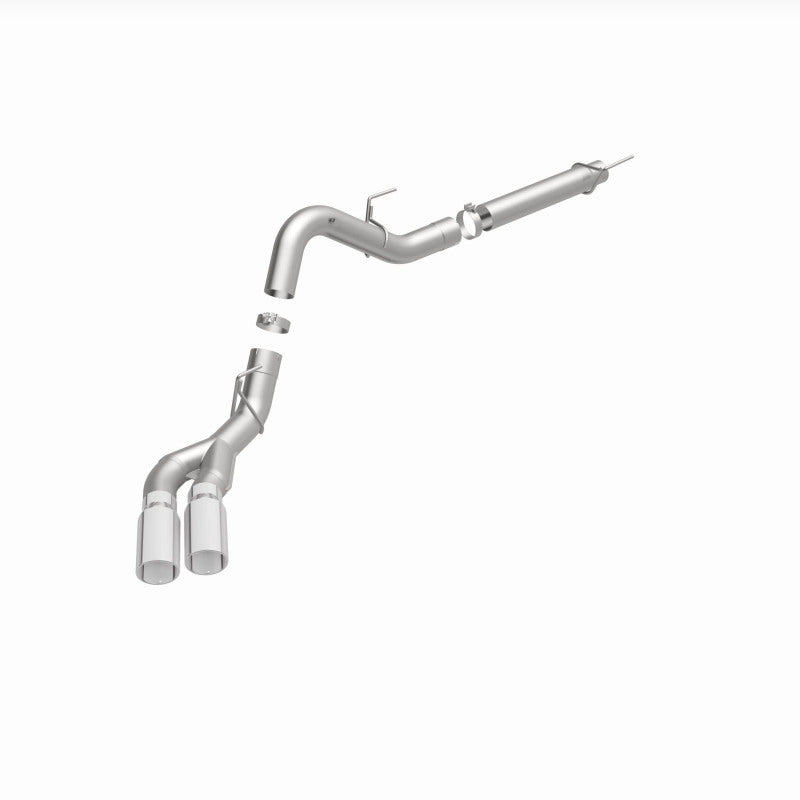 MagnaFlow CatBack 2018 Ford F-150 V6-3.0L Dual Exit Polished Stainless Exhaust - MF Series - 19422