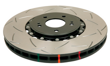 Load image into Gallery viewer, DBA 17+ Honda Civic Type R 5000 Fully Assembled 2-Piece Black Rotor Hat T3 Slotted 350mm x 32mm - DBA53700BLKS