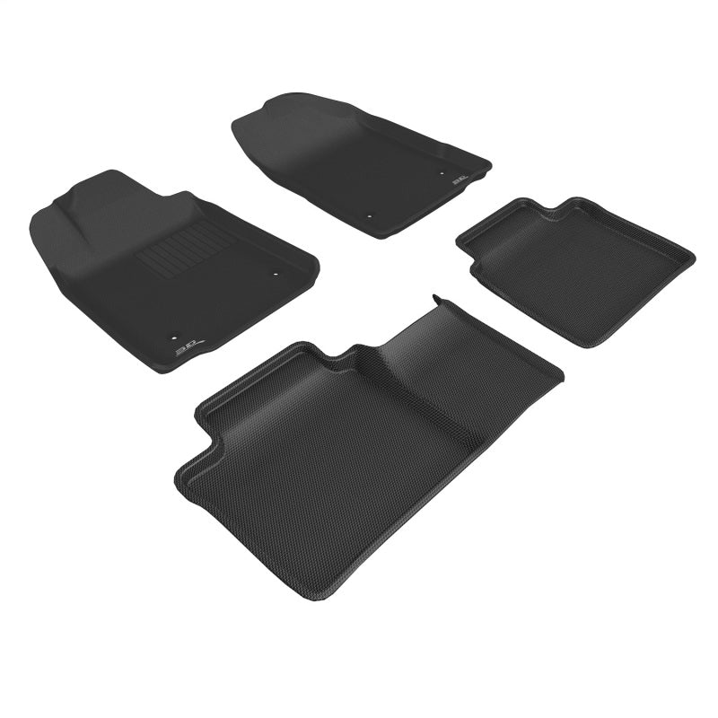 3D MAXpider 07-12 Lexus ES350 Kagu Black Full Set - L1LX00001509