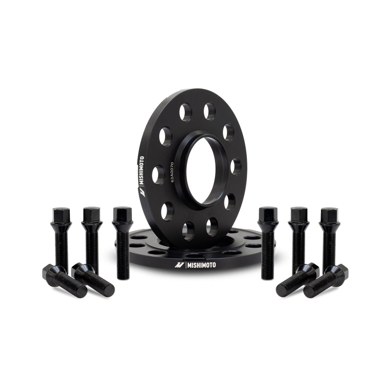 Mishimoto Wheel Spacers - 5x120 - 72.6 - 10 - M14 - Black - MMWS-014-100BK