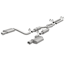 Load image into Gallery viewer, MagnaFlow 11-12 Dodge Charger SRT-8 Hemi Dual Split Rear Exit Stainless Cat-Back Performance Exhaust - 15494