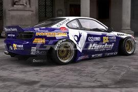 GReddy X Rocket Bunny S15 Rear Fenders for 1999-2002 Nissan Silvia - 17020266