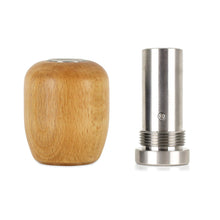 Load image into Gallery viewer, Mishimoto Short Steel Core Wood Shift Knob - Beech - MMSK-WD-SBE