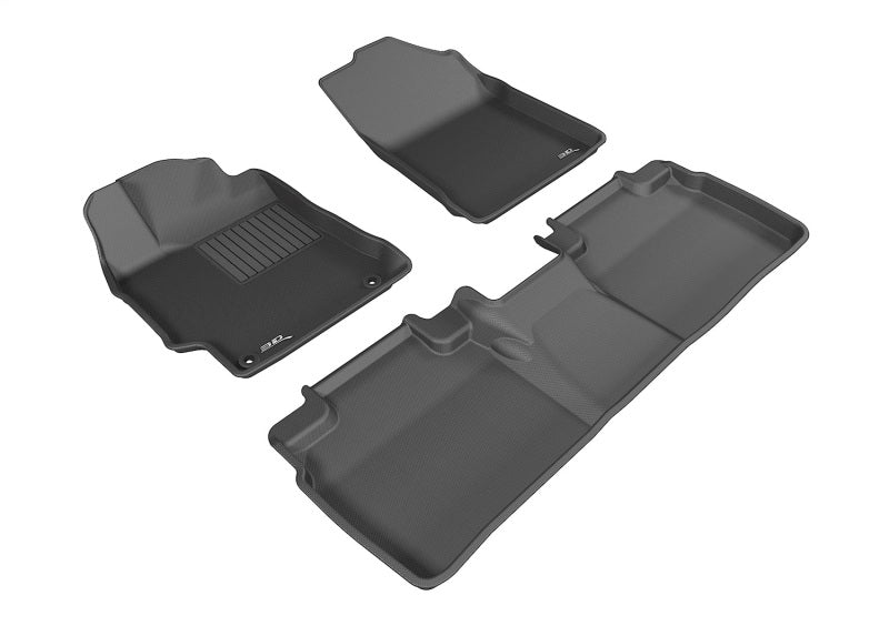 3D MAXpider 15-17 Toyota Camry Kagu Black Full Set - L1TY17301509