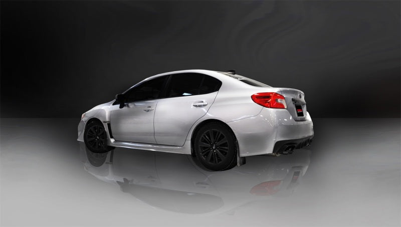 Corsa 2015-2021 Subaru WRX Cat Back Exhaust Black Quad 3.5in Tips *Sport* - 14857BLK